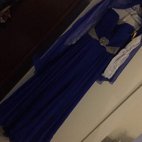 Exquisite Royal Blue Pageant/Prom Gown - Picture 1 of 4